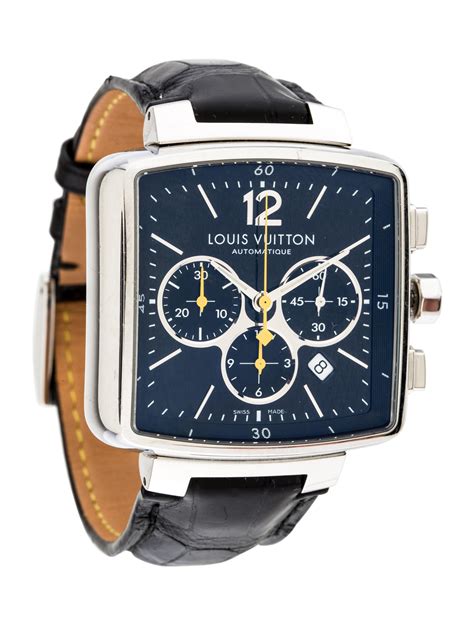 louis vuitton mens watches replica|louis vuitton pre owned watches.